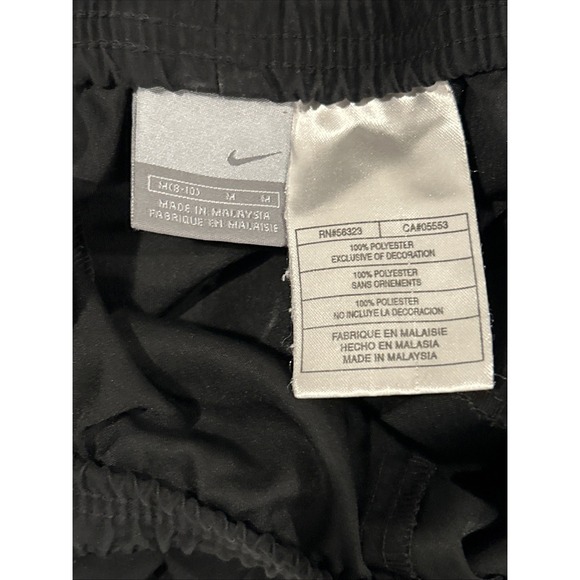Nike Track Windbreaker Pants Size Medium Silver Tag Swoosh Y2K Vintage Sweatpant - Picture 7 of 8